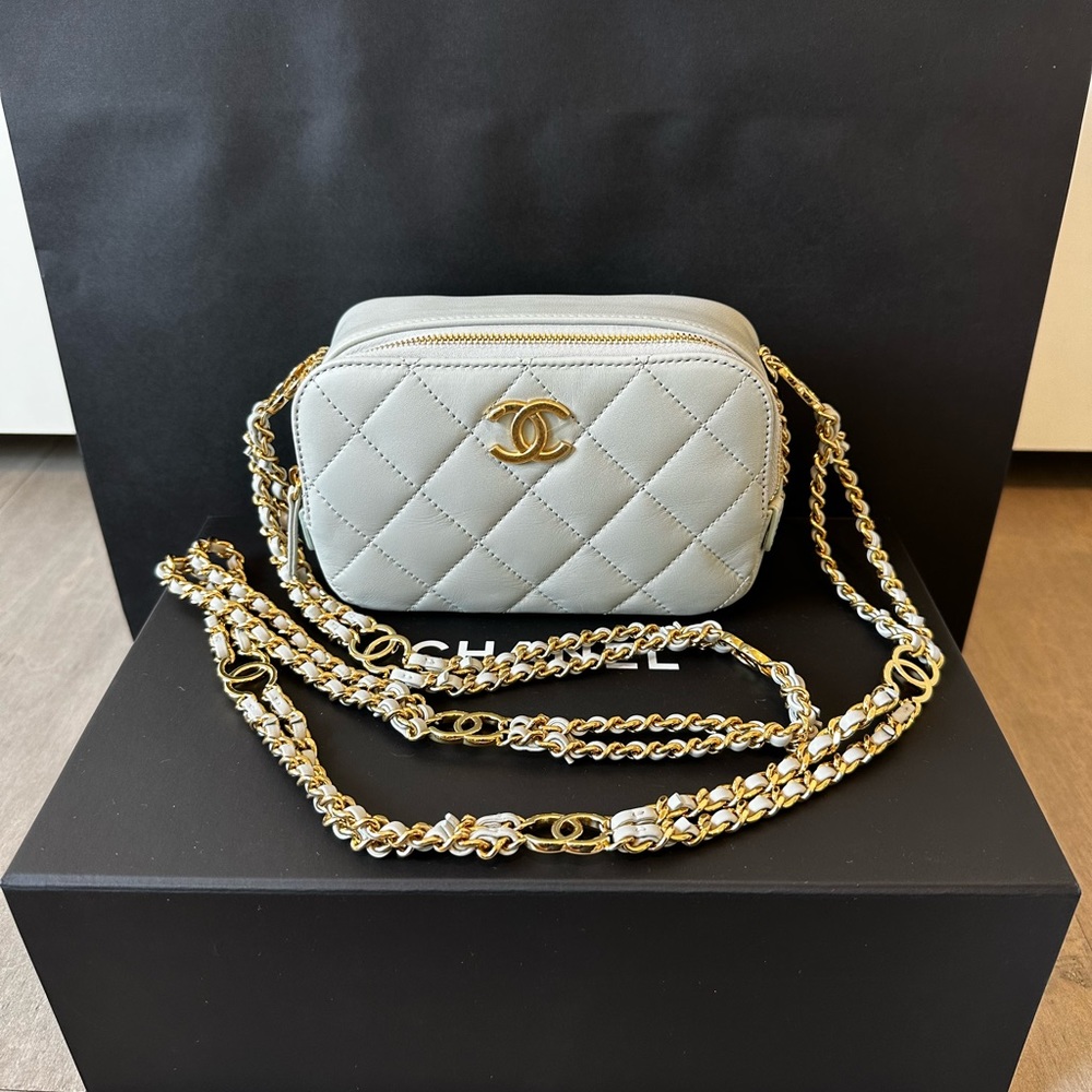FULL SET - CHANEL Mini Camera Case Shoulder Bag (23C) - Picture 4 of 7